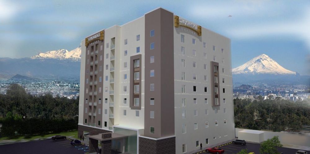 Staybridge Suites Puebla By Ihg Exterior foto